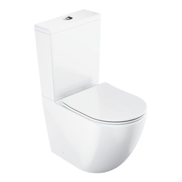 Ravak X01870 - Rimless WC-istuinyhdistelmä SoftClose OPTIMA -istuinkannella, keraaminen/valkoinen