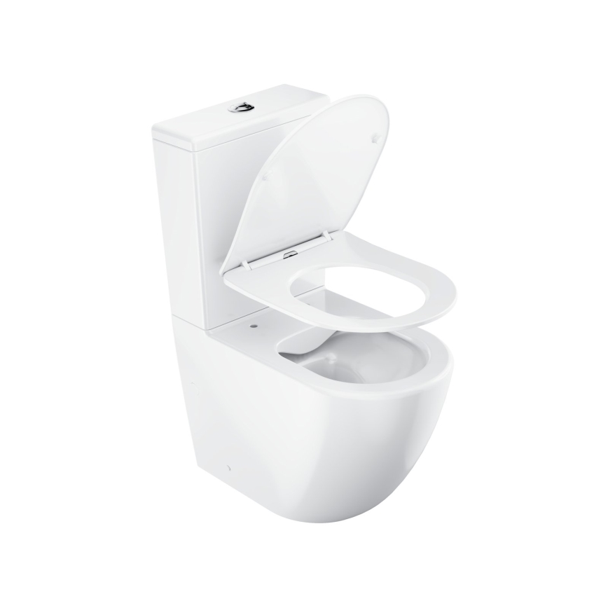 Ravak X01870 - Rimless WC-istuinyhdistelmä SoftClose OPTIMA -istuinkannella, keraaminen/valkoinen