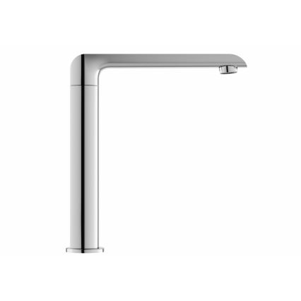 Ravak X070125 - Pesuallas/tiskialtaan hana FLAT 26,2 cm kiiltävä kromi