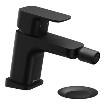 Ravak X070155 - Bideehana + FREE-tyhjennysventtiili, musta