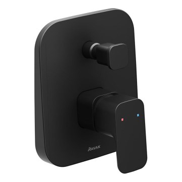 Ravak X070156 - FREE-suihkusekoitin uppoasennukseen, musta
