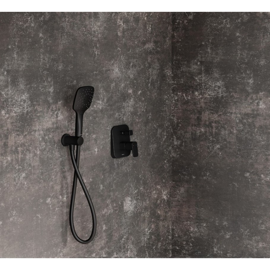 Ravak X070158 - Piilotettu suihkusekoitin FREE, musta