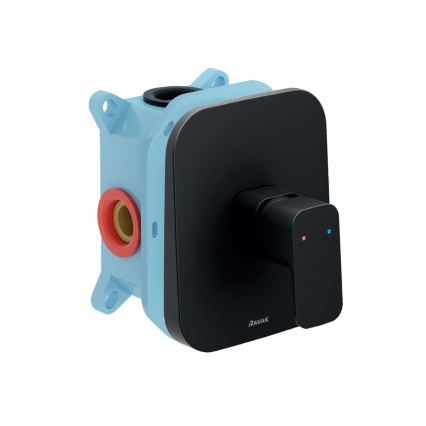 Ravak X070159 - Sisäänrakennettava suihkuhana FREE, musta