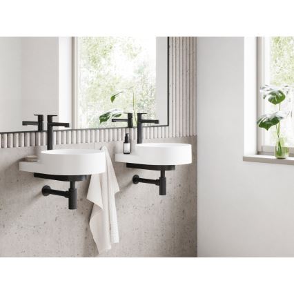 Ravak X070182 - PURI-pesuallashana 32,2 cm, musta