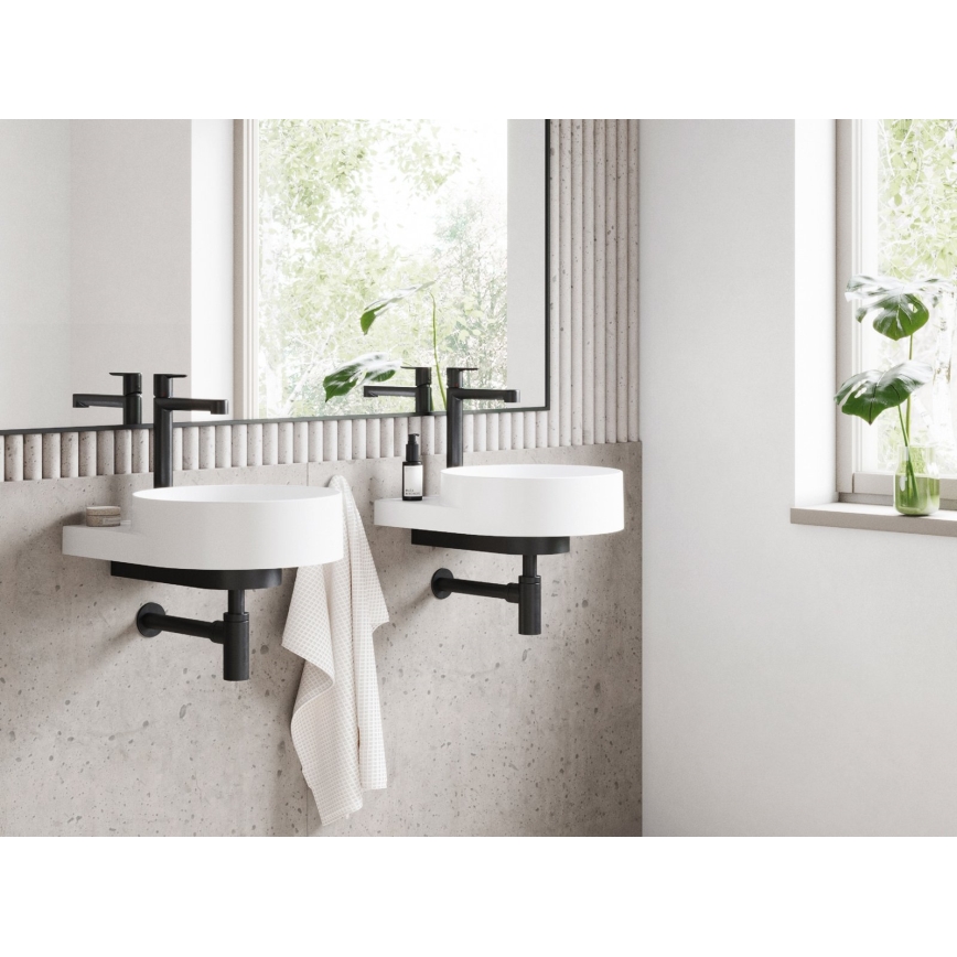 Ravak X070182 - PURI-pesuallashana 32,2 cm, musta