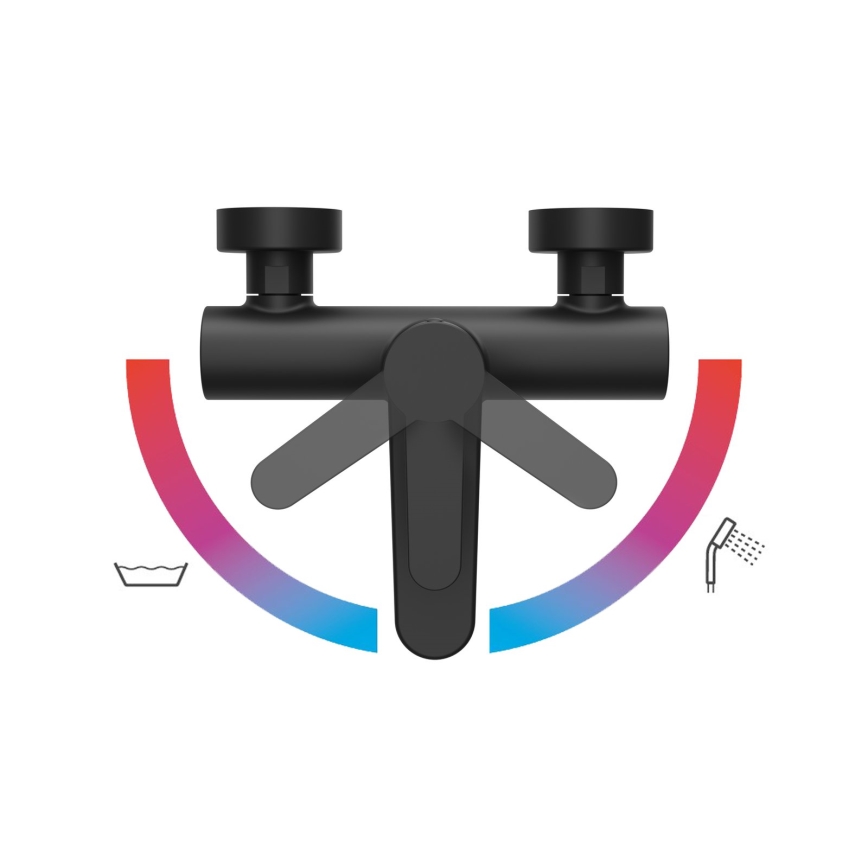 Ravak X070185 - Puri ammehana, musta