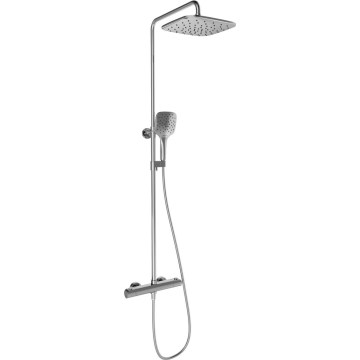 Ravak X070442 - FLAT-termostaattinen suihkusarja, kiiltävä kromi