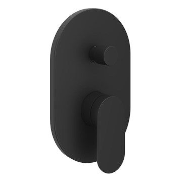 Ravak X070466 - Upotettava suihkusekoitin CHROME musta