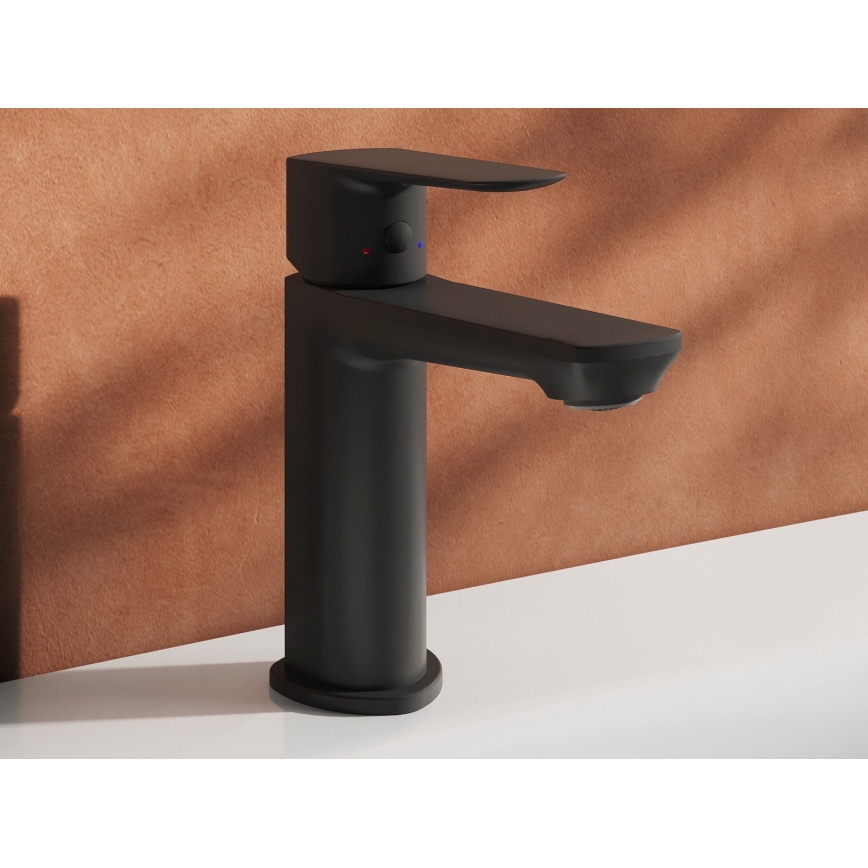 Ravak X070476 - Pesuallashana LIFE 16 cm, musta