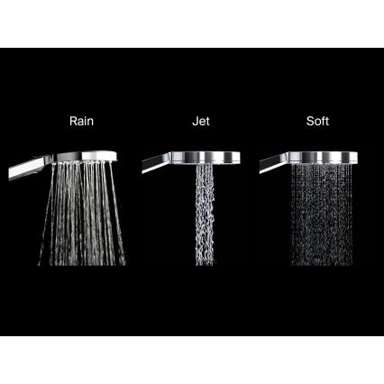 Ravak X07P009 - FLAT käsisuihku, kiiltävä kromi