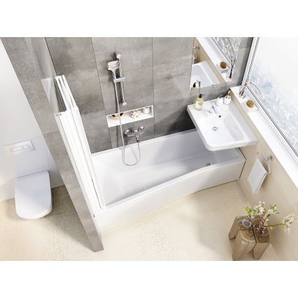 Ravak X07P012 - Suihkutanko 66,5 cm kiiltävä kromi