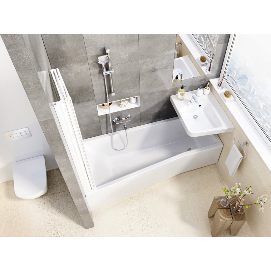 Ravak X07P012 - Suihkutanko 66,5 cm kiiltävä kromi