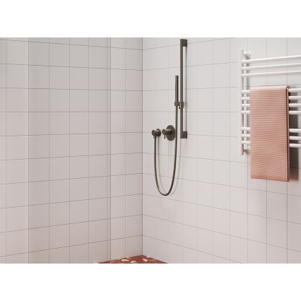 Ravak X07P694 - Käsisuihku, harjattu grafiitti