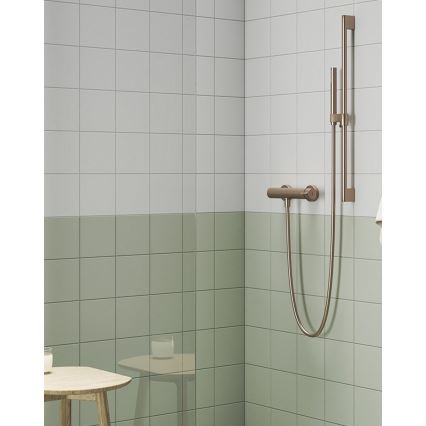Ravak X07P715 - 70 cm suihkutanko, harjattu ruusukulta