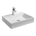 Ravak XJO01250000 - Seinäkiinnitteinen pesuallas NATURAL 50x45 cm valettu marmori/valkoinen