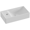 Ravak XJXL1240000 - Seinään asennettava pesuallas VEDA 40,8x22,2 cm keramiikka/valkoinen