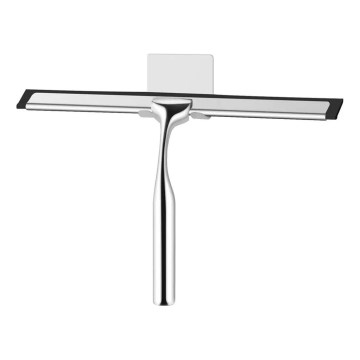 REA-70000 - Lasinpyyhin pidikkeellä, kiiltävä kromi