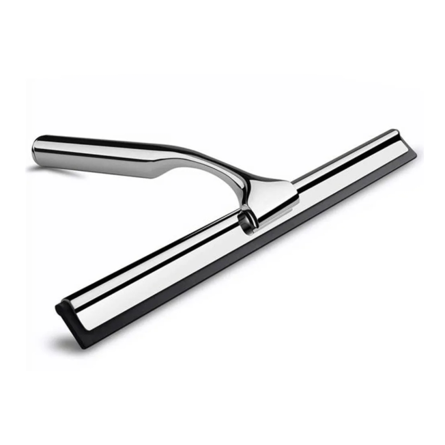 REA-70000 - Lasinpyyhin pidikkeellä, kiiltävä kromi