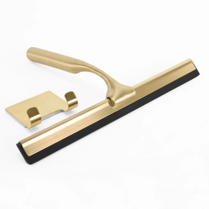 REA-72069 - Lasinpyyhin pidikkeellä, harjattu kulta