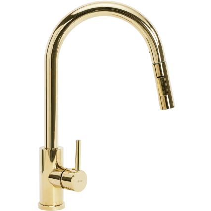 REA-B0669 - Keittiöhana ulosvedettävällä suihkupäällä FRESH 39,5 cm, kultainen