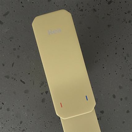 REA-B0976 - Pesuallashana ARLO 17 cm harjattu kulta