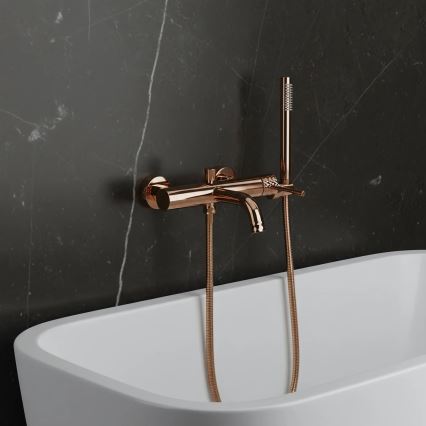 REA-B0980 - Kylpyammeen hanasarja LUNGO DIAMOND kupari