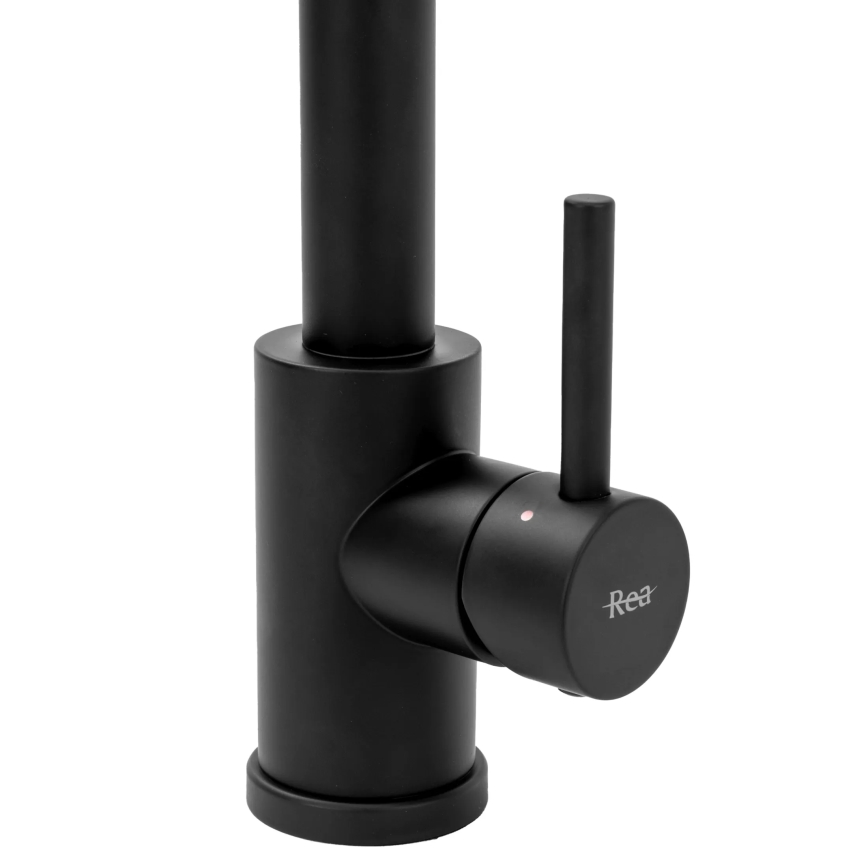 REA-B4820 - Keittiöhana COLIN 42,5 cm vedettävällä suihkupäällä, musta