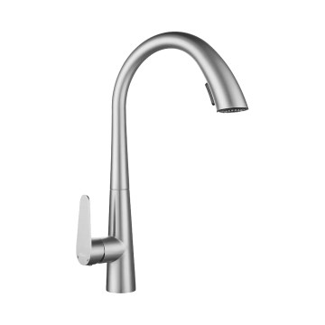REA-B5314 - Keittiöhana ulosvedettävällä suihkupäällä ROSS 43 cm, niklattu