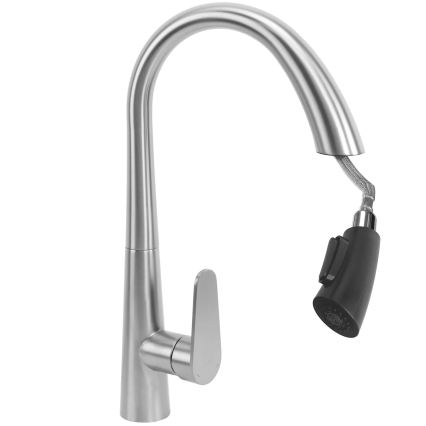 REA-B5314 - Keittiöhana ulosvedettävällä suihkupäällä ROSS 43 cm, niklattu