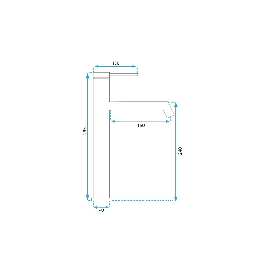 REA-B5319 - FOSS-pesuallashana 29,5 cm, harjattu kulta