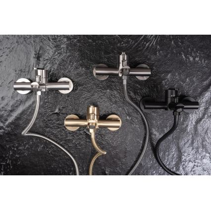 REA-B5514 - ONTARIO-kylpyhanasetti, harjattu teräs