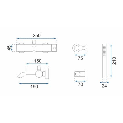 REA-B6635 - LUNGO ammesarja, kultainen