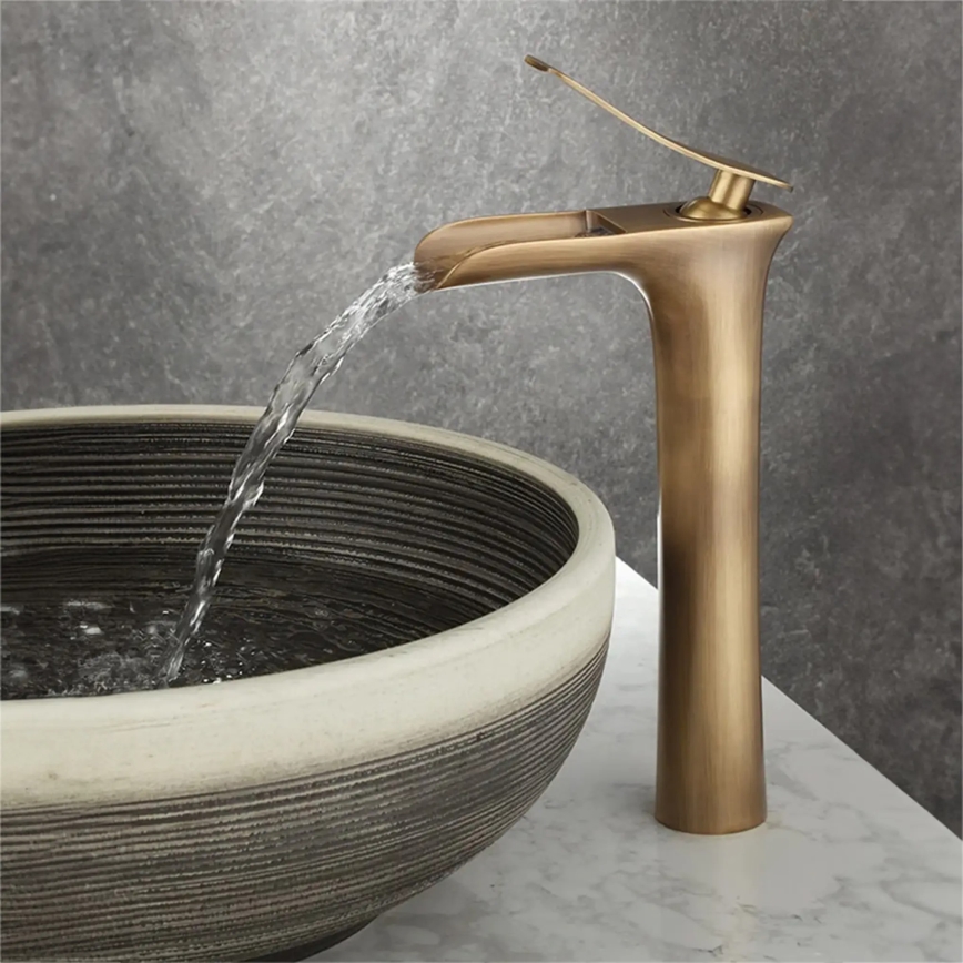 REA-B8120 - Pesuallashana LAGUNA 30 cm harjattu kultapinta