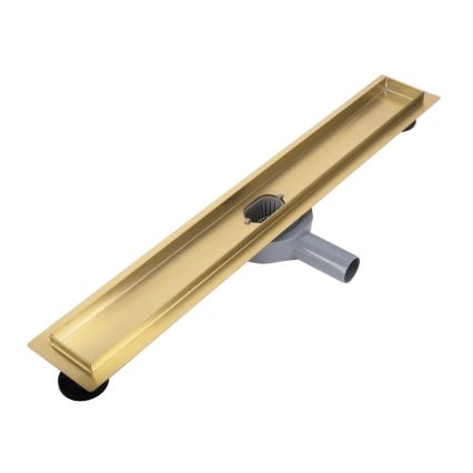 REA-G2703 - NEOX PRO 80 cm lattiakaivo, ruostumaton teräs/harjattu kultapinta