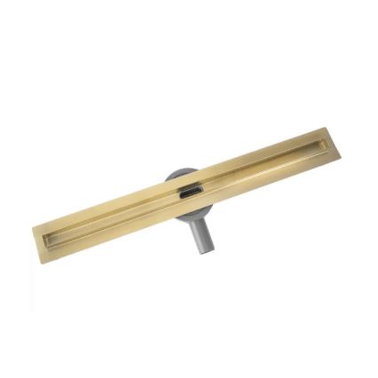REA-G2714 - Lattiakaivo NEOX SLIM 70 cm ruostumaton teräs/harjattu kulta