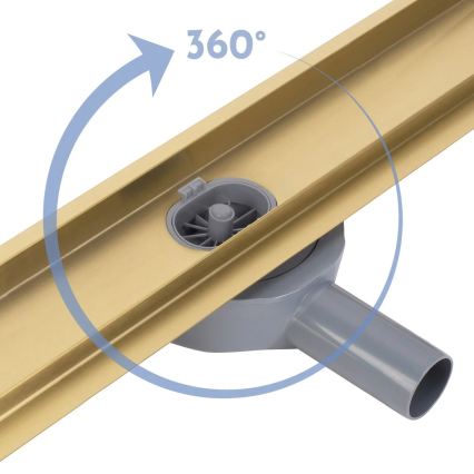 REA-G2742 - NEOX PRO 70 cm viemärikouru, kultainen