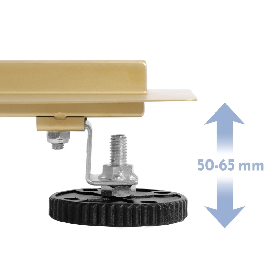 REA-G2743 - NEOX PRO 60 cm kultainen lattiakaivo