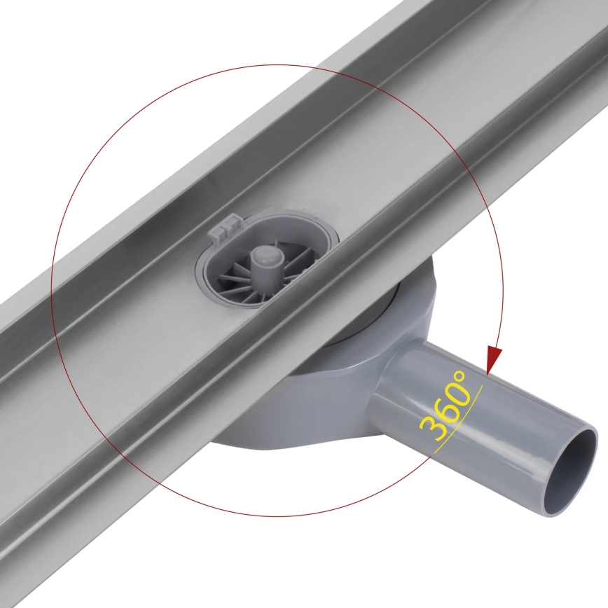 REA-G5811 - Lineaarinen lattiakaivo NEOX PRO 100 cm, nikkeli