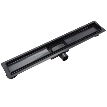 REA-G6602 - PURE NEOX 70 cm mattamusta lineaarinen lattiakaivo