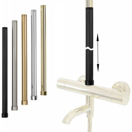 REA-K0891-Pidennystanko suihku-/ammejärjestelmään 51,5 cm harjattu kulta