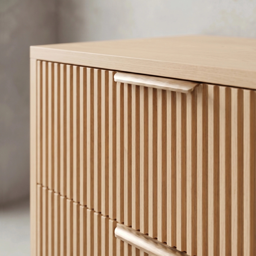REA-M0408 - MONO seinään asennettava kylpyhuoneen allaskaappi 60x47 cm beige