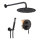 REA-P4100 - LUNGO-suihkusetti piilosekoittajalla, musta