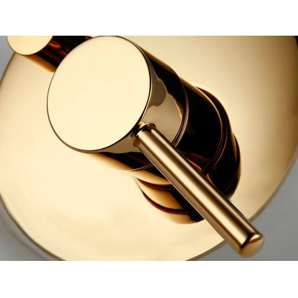 REA-P4110 - Suihkusarja piilosekoittimella LUNGO, kultainen