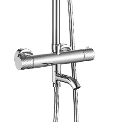REA-P5961 - LUNGO DIAMOND termostaattinen suihkusetti, kiiltävä kromi