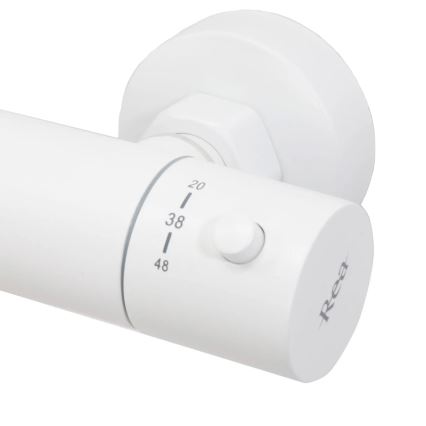 REA-P6608 - LUNGO termostaattinen suihkusetti, mattavalkoinen
