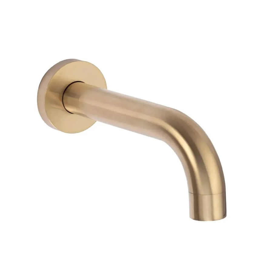 REA-P6609 - LUNGO-suihkusarja termostaattisella sisäänrakennetulla sekoittajalla, harjattu kulta