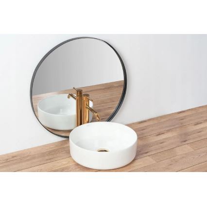 REA-U18918 - SAMI-tasoallas Ø 36 cm, keramiikka/kiiltävä valkoinen