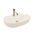 REA-U4589 - Pöytätason pesuallas AURA 41x61 cm keramiikka/kiiltävä kermanvärinen