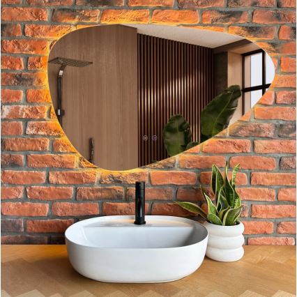 REA-U4620 - Pöytätason pesuallas AURA 38,5x50,5 cm keramiikka/kiiltävä valkoinen