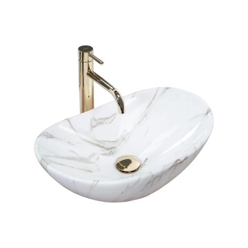 REA-U5063 - ROYAL MINI tasoallas 30 x 47 cm, keramiikka/valkoinen/kiven jäljitelmä